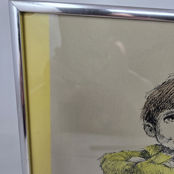 Barry Leighton Jones lithograph Out To Play Children-Dog Togetherness Recreation - Picture 7 of 15